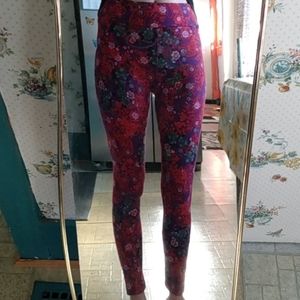 OS paisley floral Lularoe leggings
